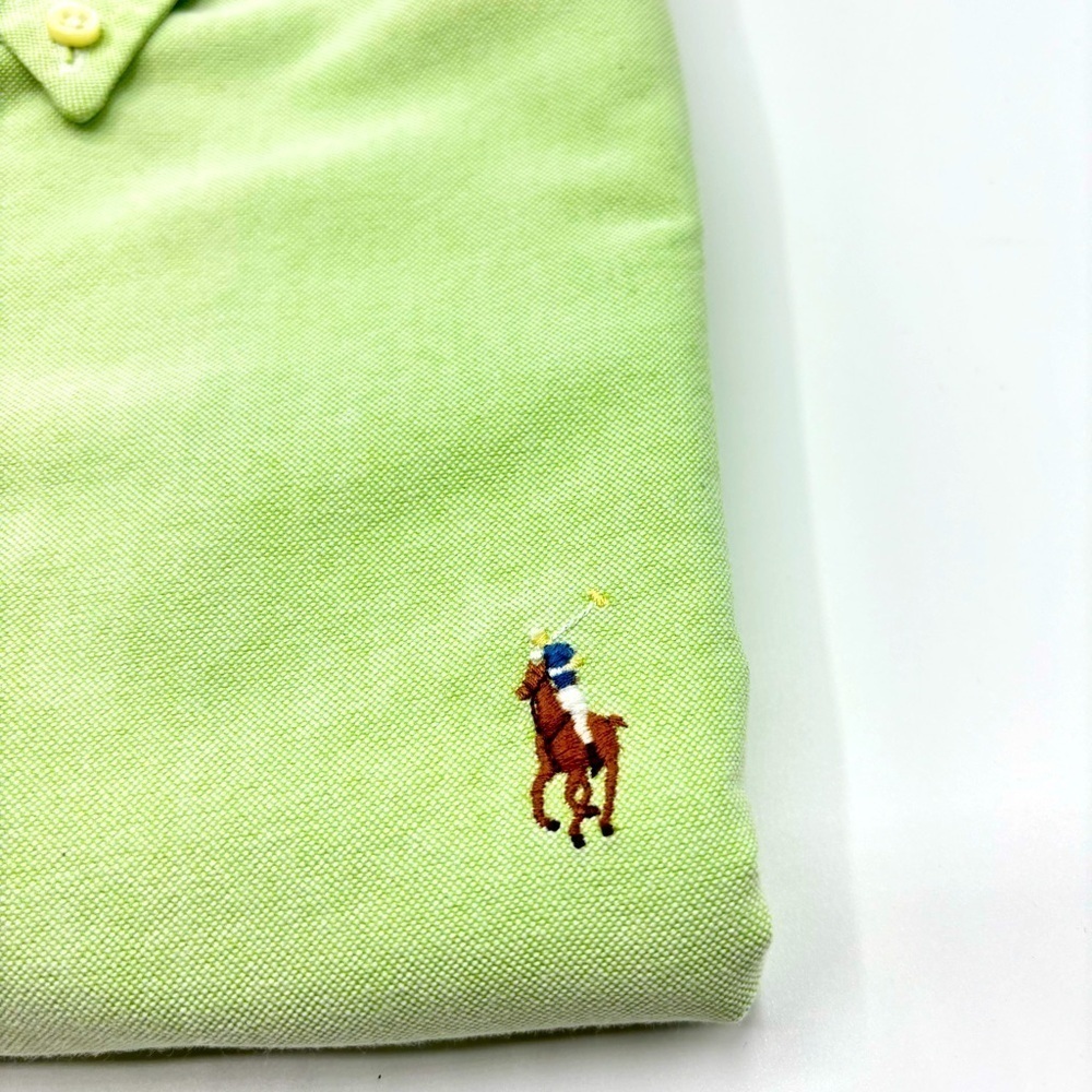 Ralph Lauren Custom fit long sleeve Oxford button down Large - Picture 5 of 12